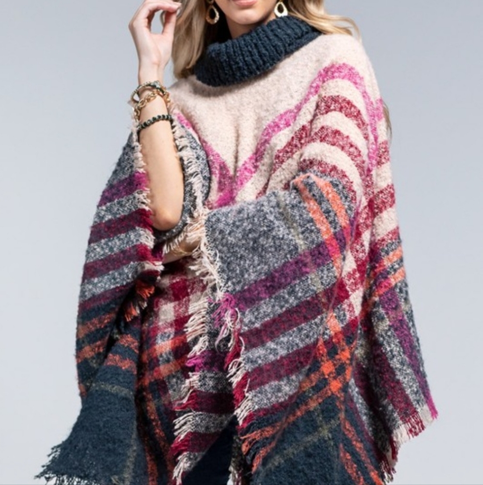 Fall Sweater Poncho Style
